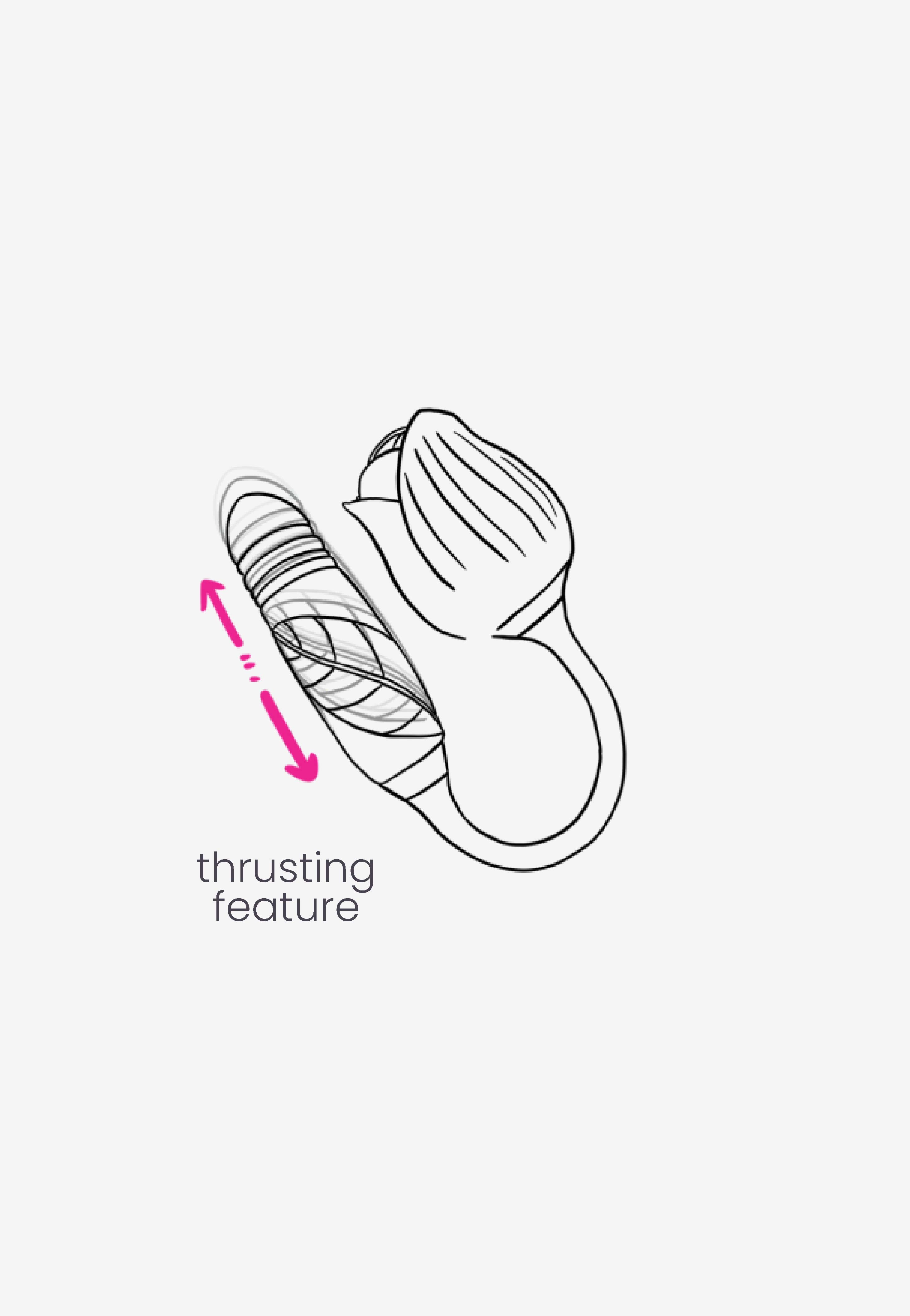 Hedonist Dolce Vita Rose 3-In-1 Vibrator