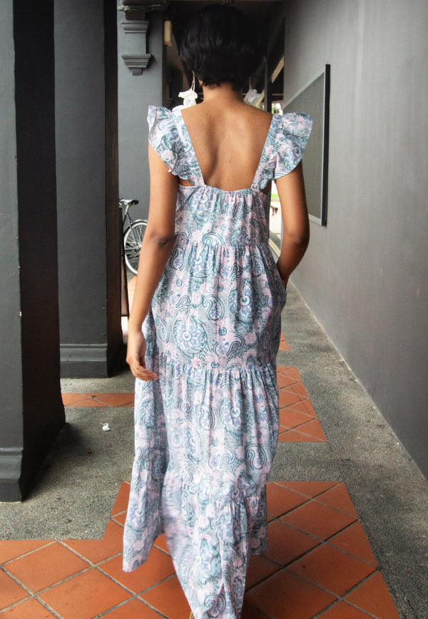 Indii Breeze Amalie Frill Maxi Dress - Narcie Hara
