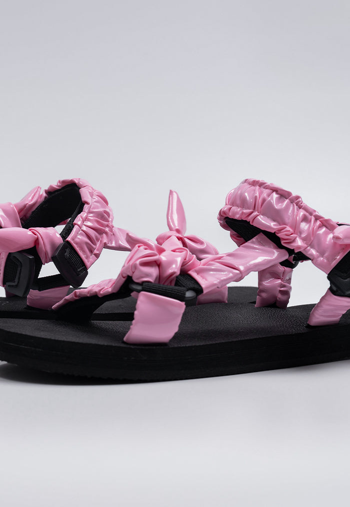 Pink Patent Jaedals