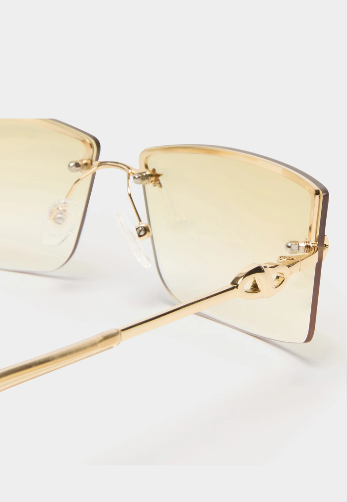 Le Specs Alien Sunglasses - Gold