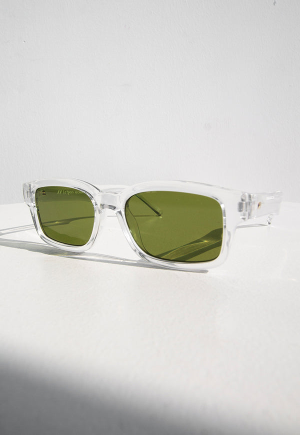 Le Specs Recarmito Sunglasses - Crystal Clear