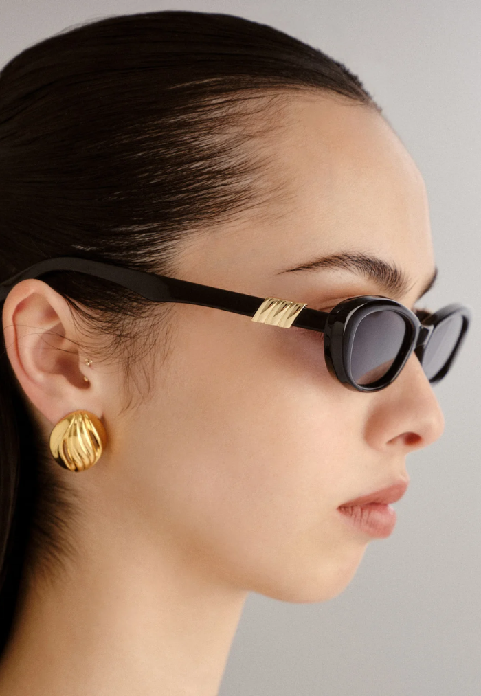 Le Specs The Whisperer Sunglasses - Black