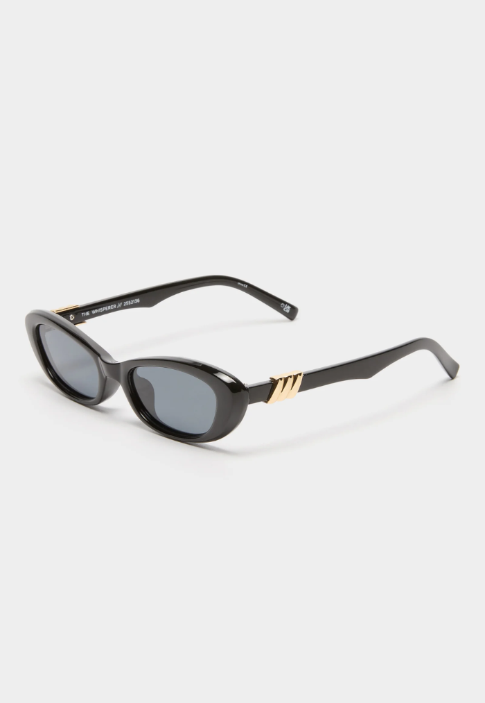 Le Specs The Whisperer Sunglasses - Black