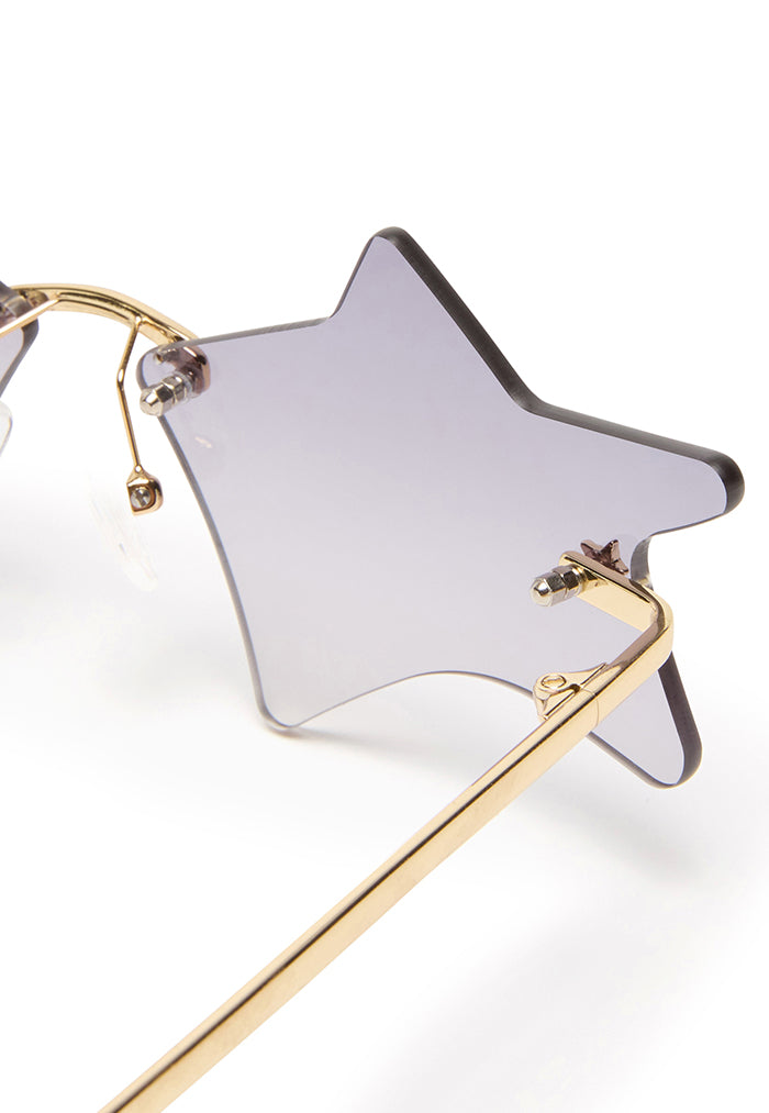 Le Specs Twinkle Sunglasses - Gold/Smoke