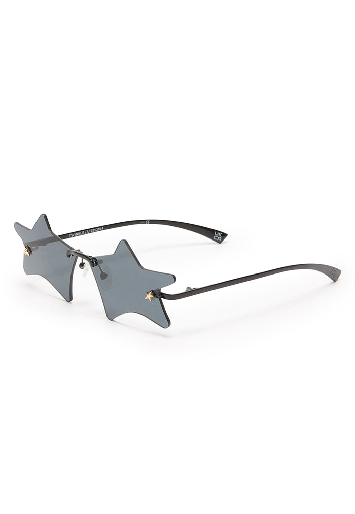 Le Specs Twinkle Sunglasses - Black