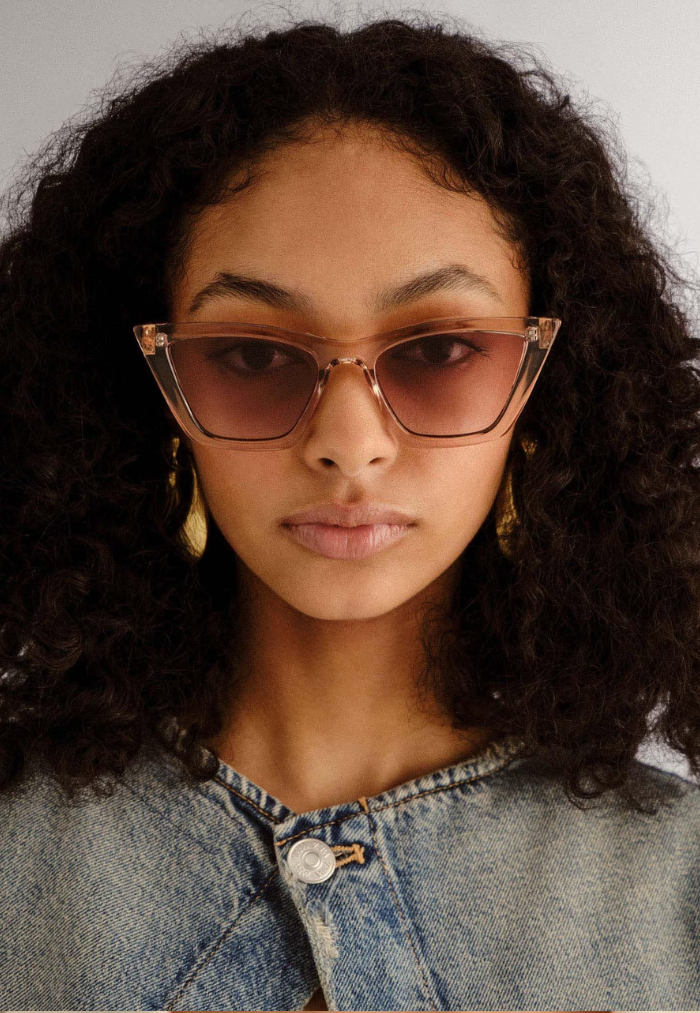 Le Specs Velodrome Sunglasses - Vanilla