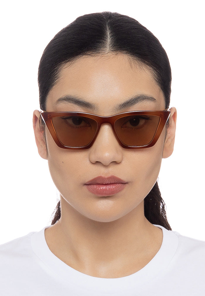 Le Specs Velodrome Sunglasses - Vintage Tort