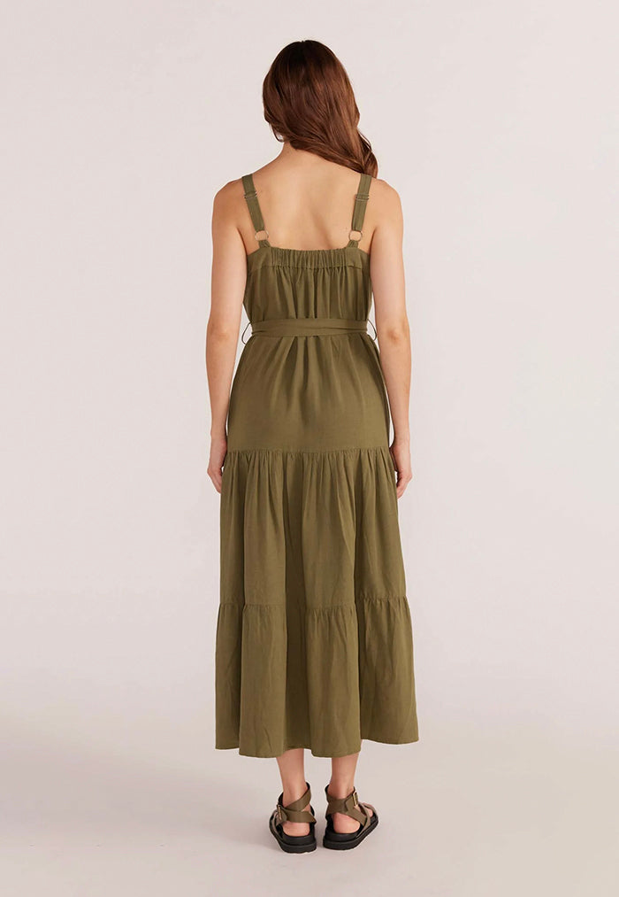 MINKPINK Amara Tiered Midi Dress