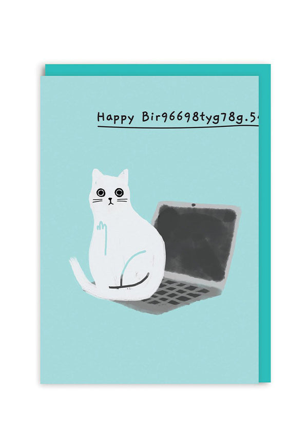 Ohh Deer Greeting Card - Happy Bir9669... Laptop