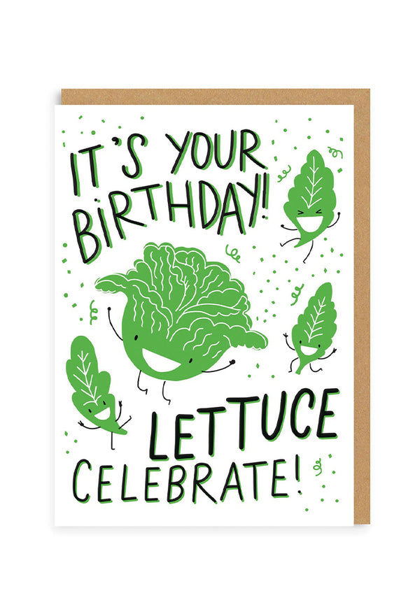 Ohh Deer Greeting Card - Lettuce Celebrate