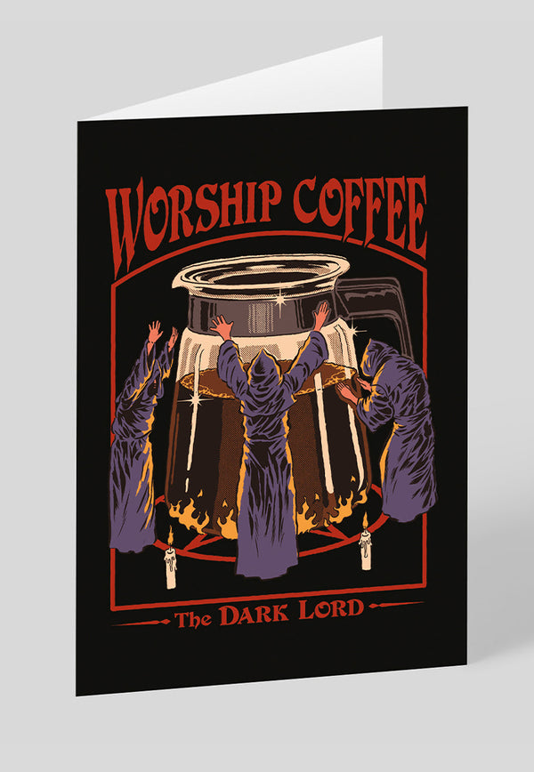 Ohh Deer Greeting Card - Worship Coffee