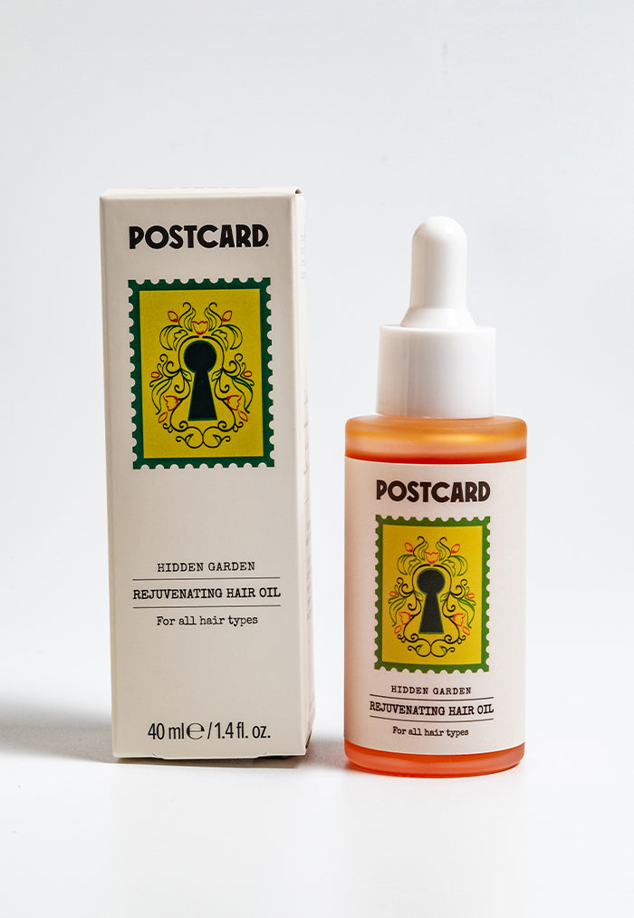 POSTCARD Hidden Garden Rejuvenating Hair Oil