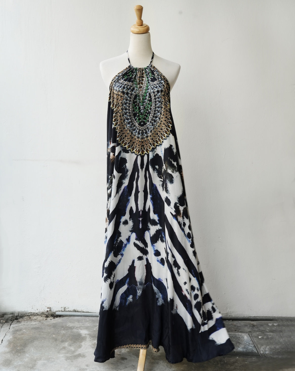Pre-Loved Simone Irani Halter Maxi Dress