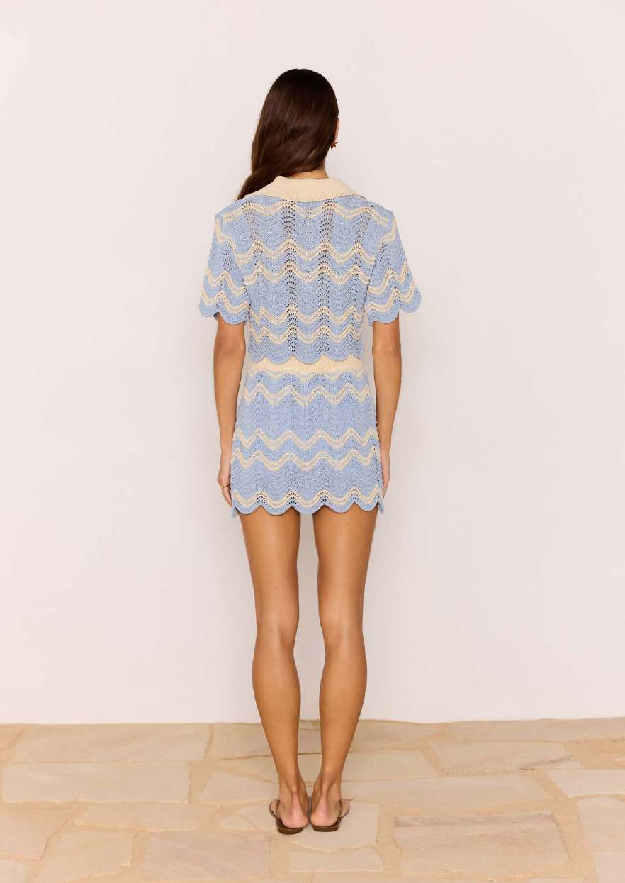 MINKPINK Solange Knit Mini Skirt