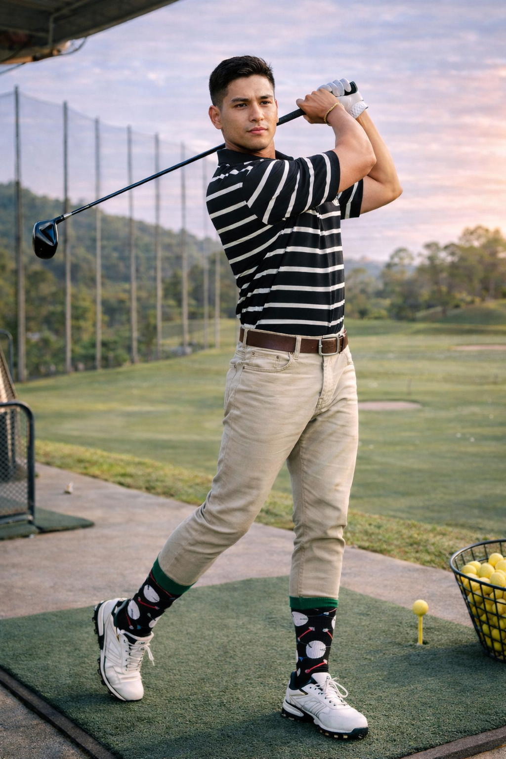 Thunderwear Unisex Fun Socks - Hole in One