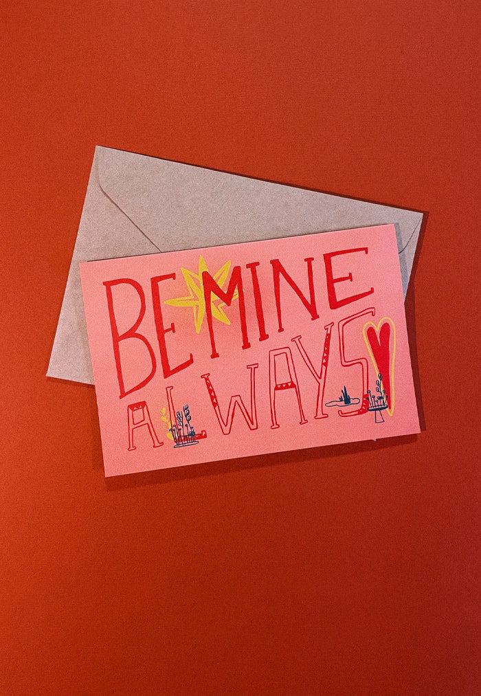 Cravin' Space Be Mine Card