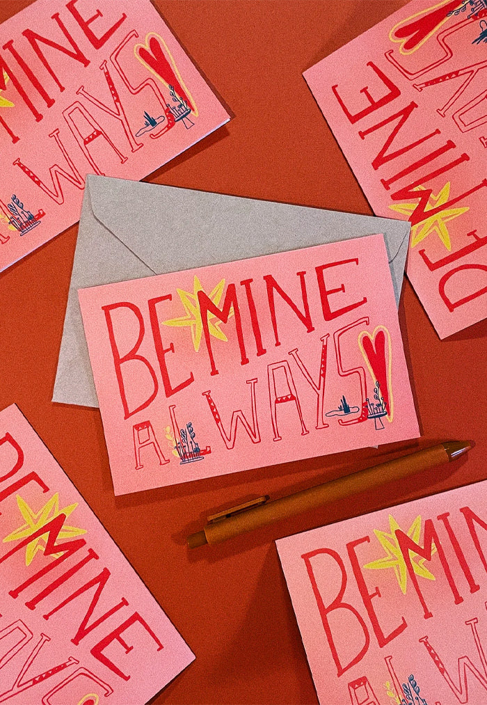 Cravin' Space Be Mine Card