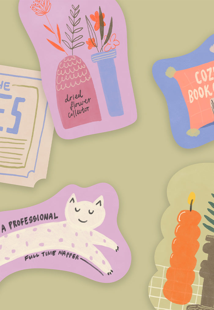 Cravin' Space Good Vibes Club Sticker Sheet