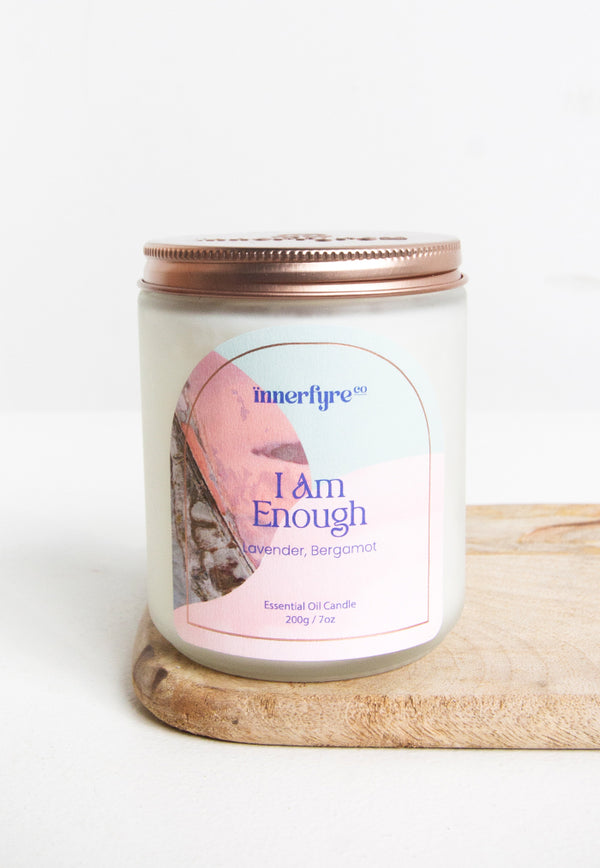 Innerfyre I Am Enough Candle