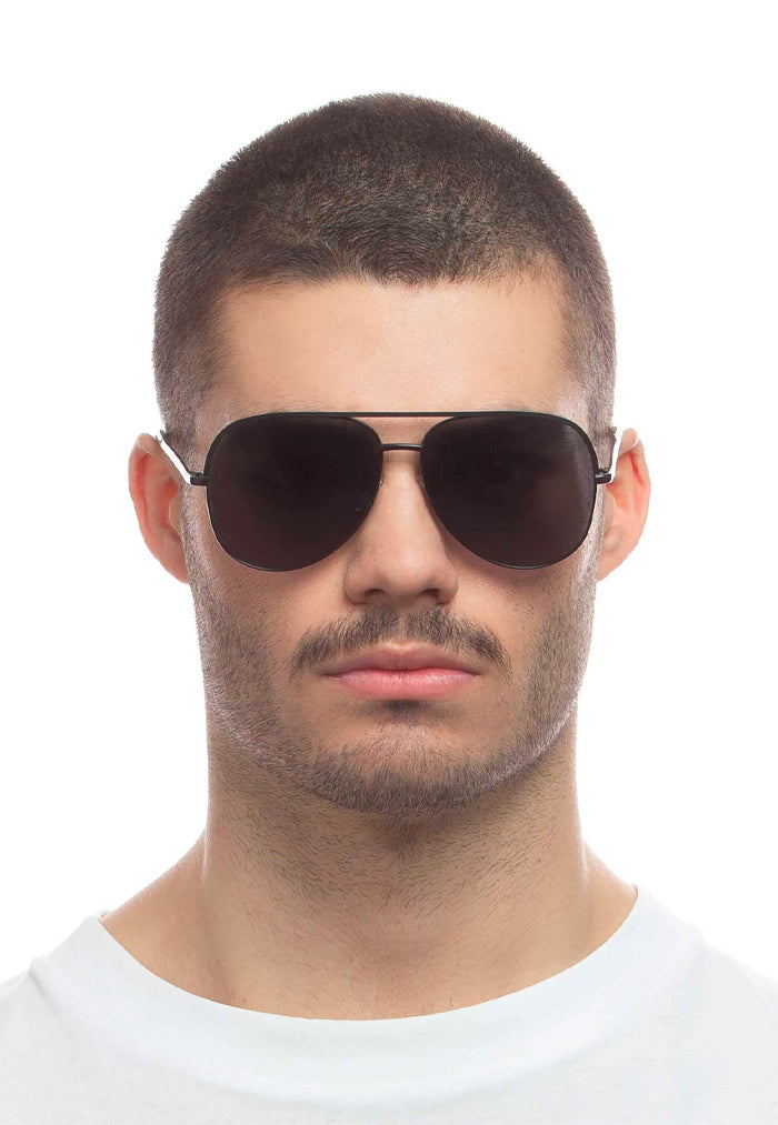 Le Specs Hey Bby Sunglasses - Matte Black