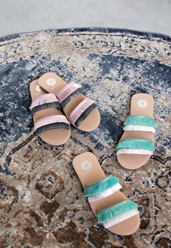 Bayou Sierra Tassel Sandals - Lilac