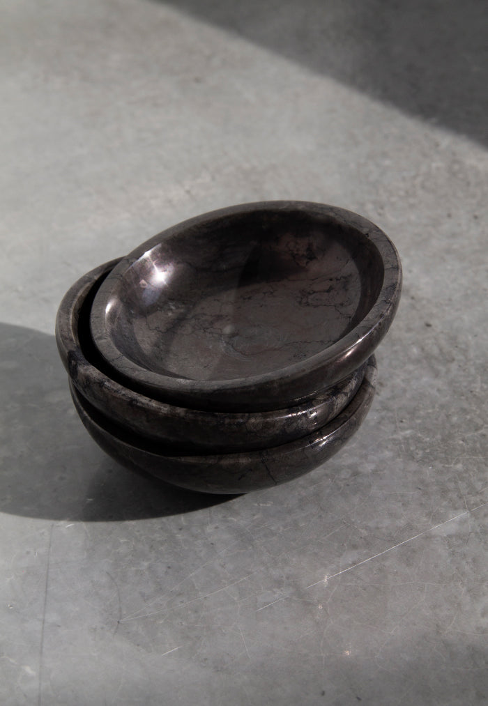 stillgoods Luna Catch-All Ring Dish - Black Marble