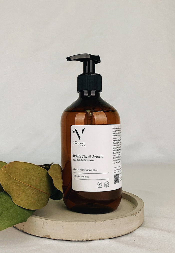 The Verdant Lab Body Wash - White Tea & Freesia