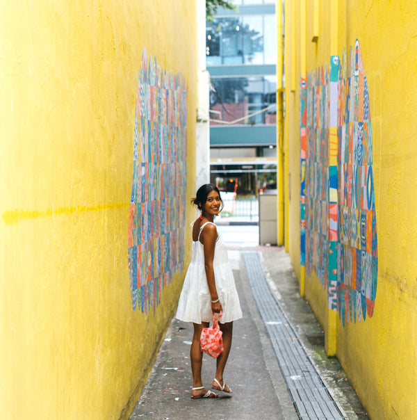 The Wyld shop guide to Katong and Joo Chiat: yellow laneway mural