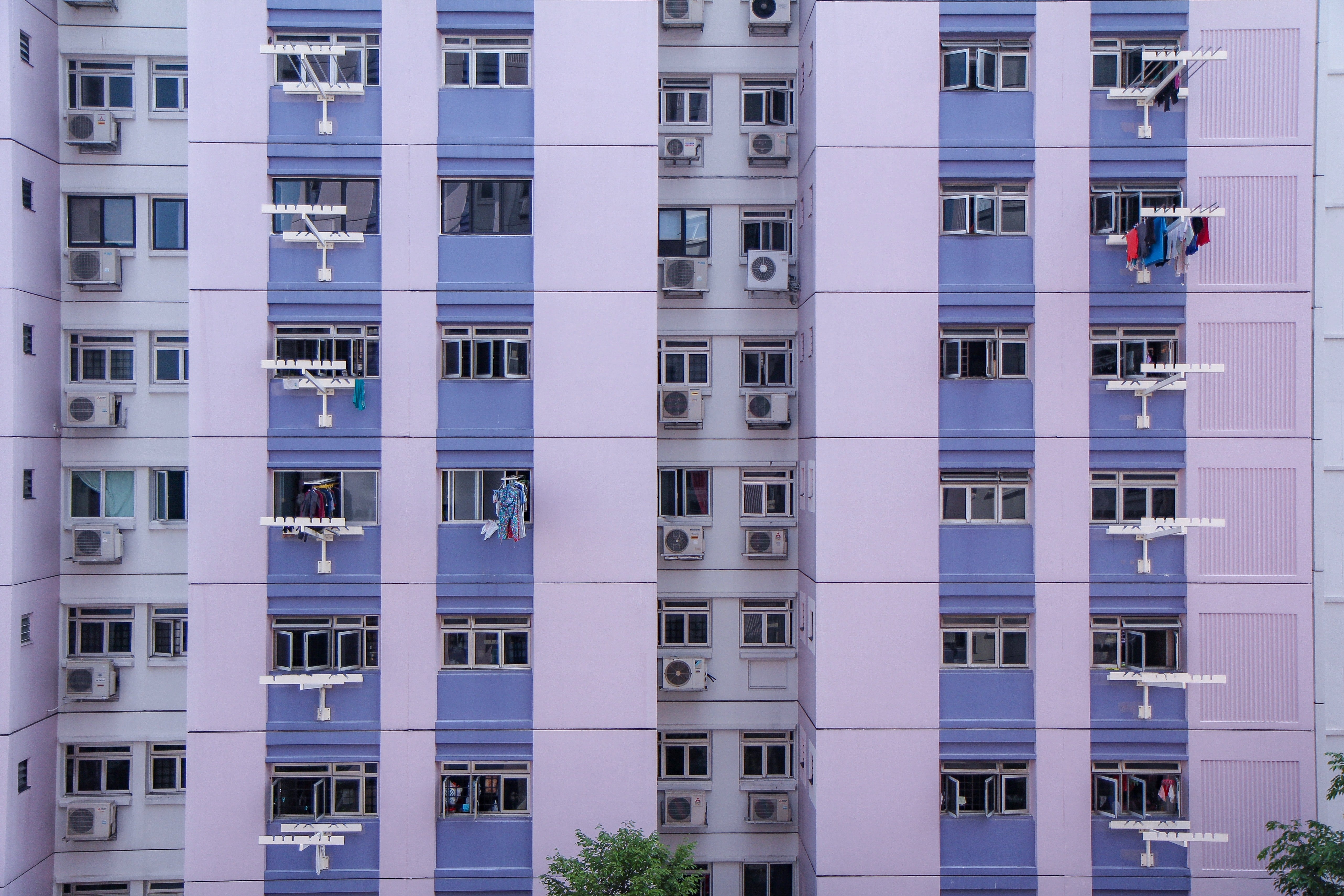 pastel purple flats in singapore