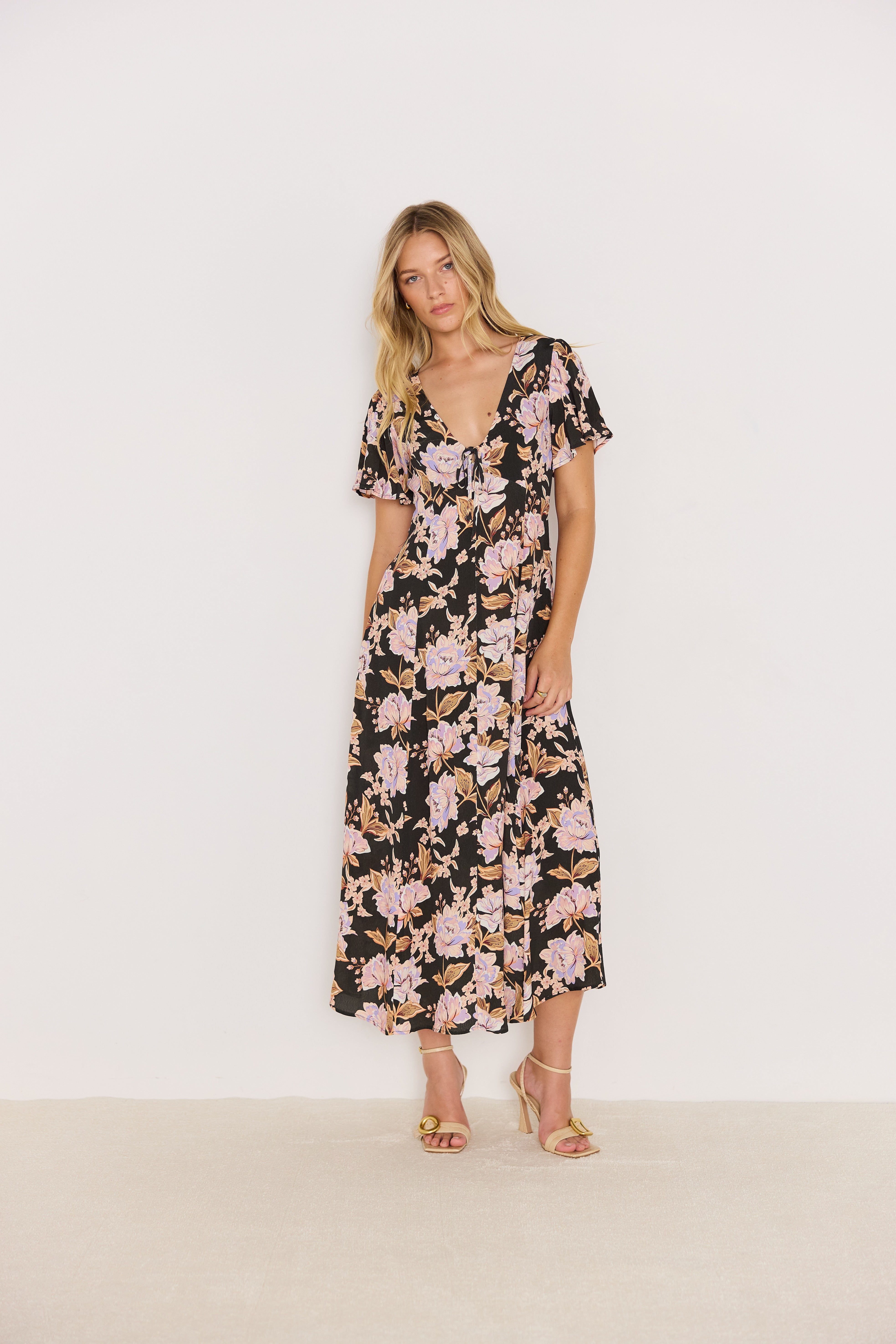 MINKPINK Willow Midi Dress