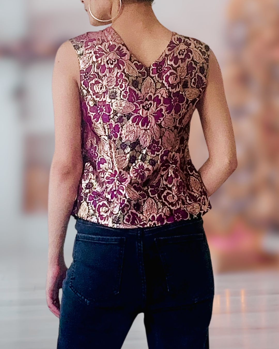 Junglesuit The Plunge Top - Quartz