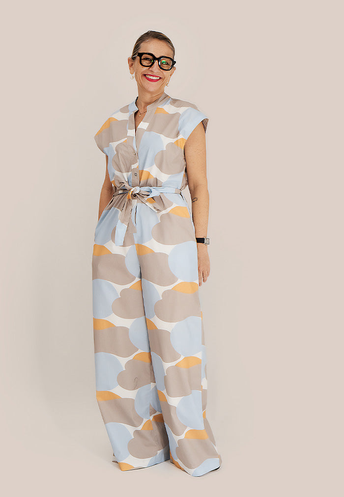 Nala Jump In Suit - Pebbles Baby Blue