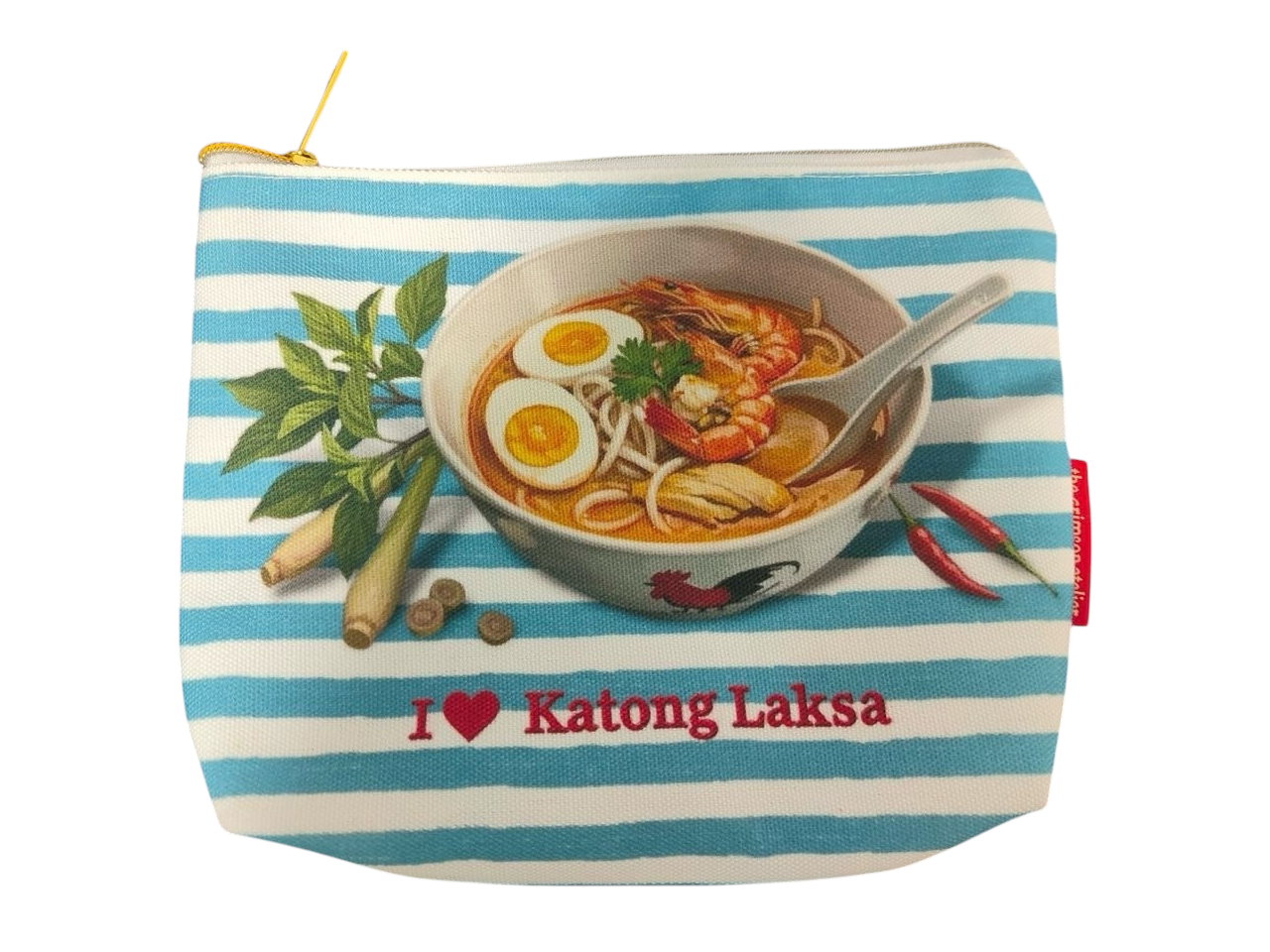 The Crimson Atelier Pouch - Laksa