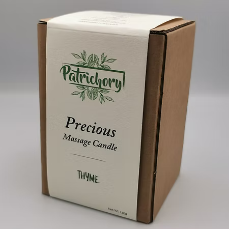 Patrichory - Precious Thyme Massage Candle