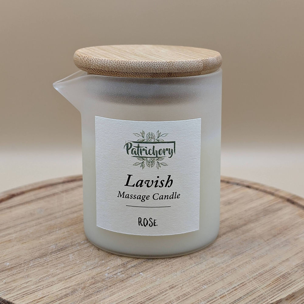 Patrichory - Lavish Rose Massage Candle
