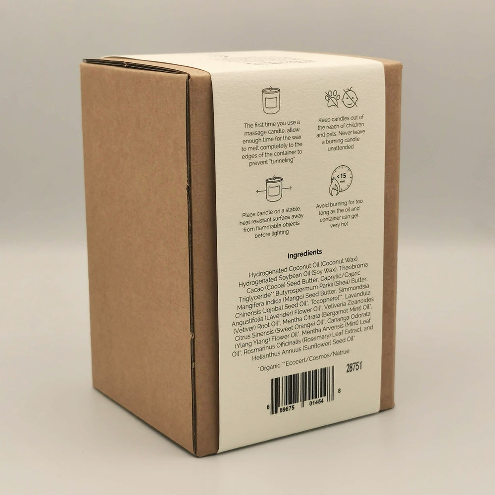 Patrichory - Unwind Lavender Massage Candle