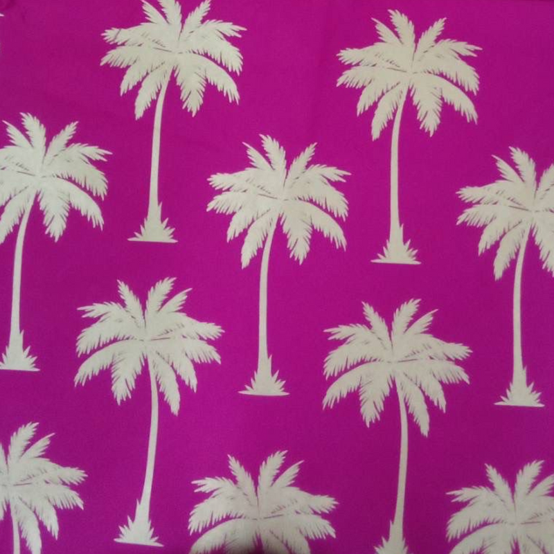 Palms & Pineapples Palm Tree Tote Bag - Hot Pink