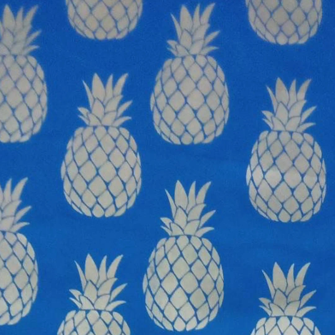Palms & Pineapples Pineapple Tote Bag - Blue