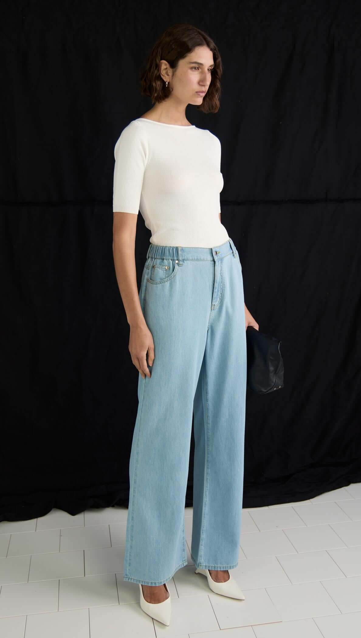 Staple the Label Amelia Chambray Jeans