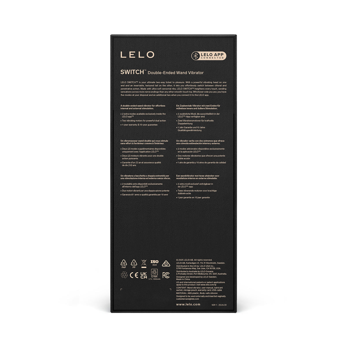 Lelo - Switch Aqua