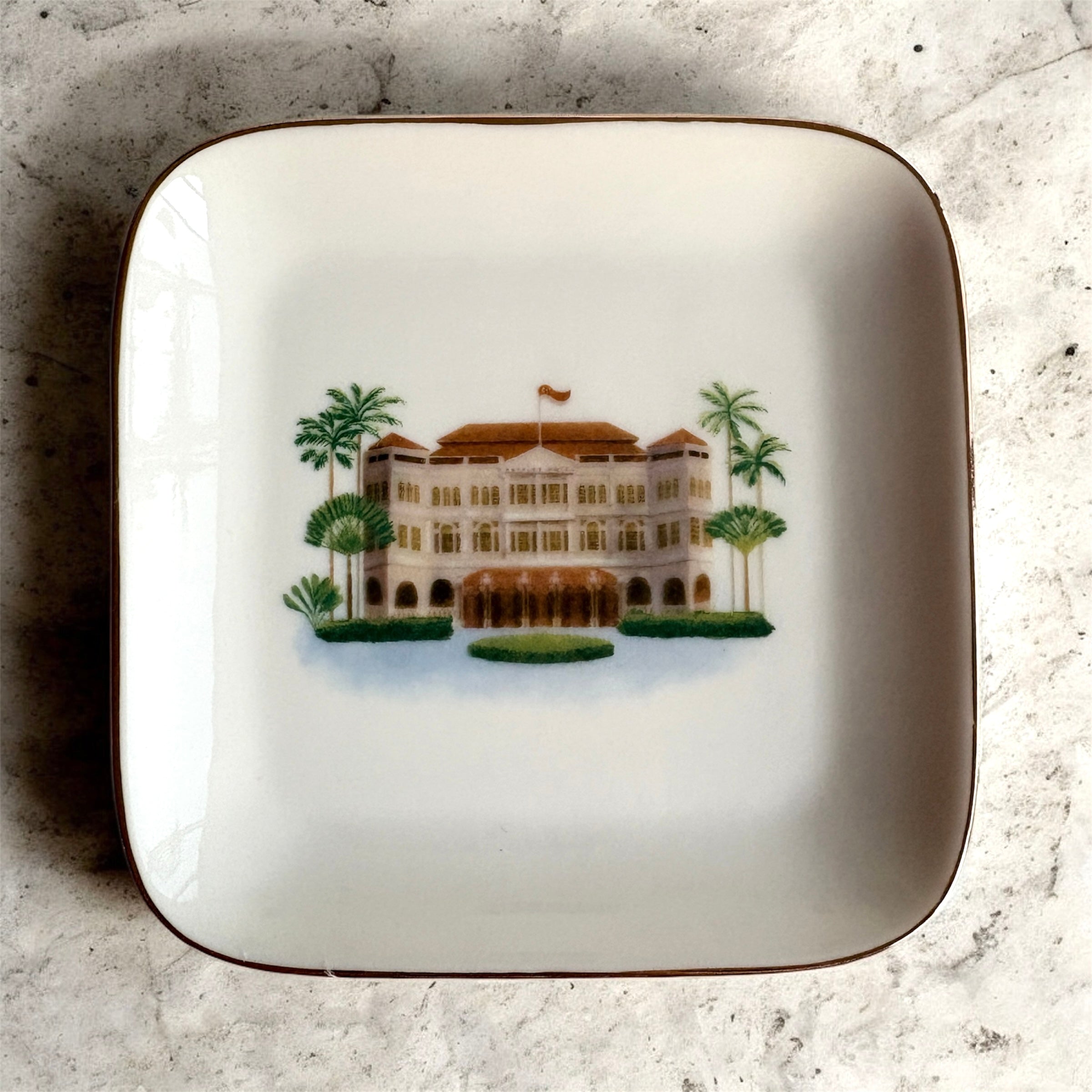 The Crimson Atelier Trinket Dish - Raffles Hotel