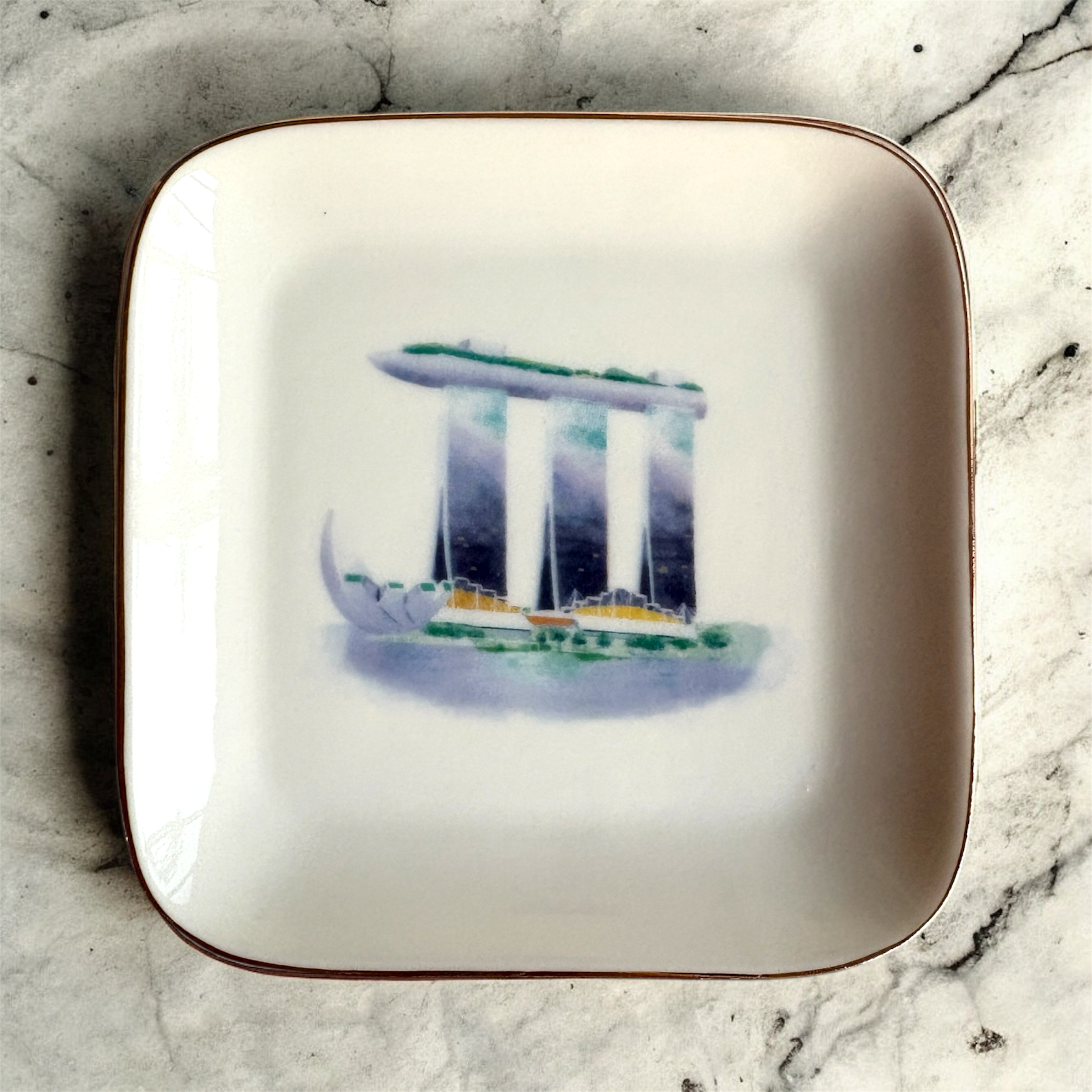 The Crimson Atelier Trinket Dish - Marina Bay