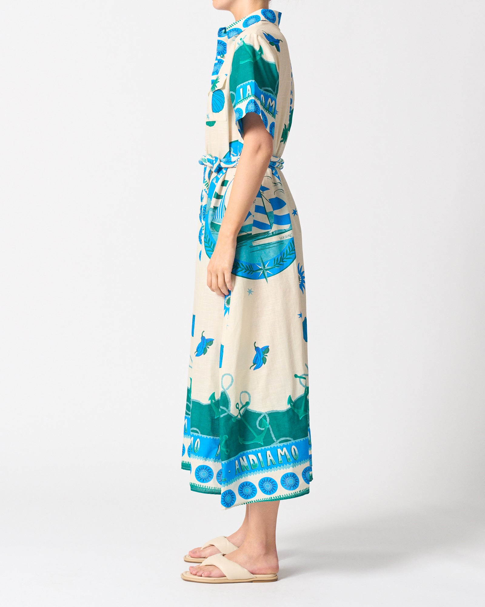 Walnut Melbourne Cannes Dress - Andiamo