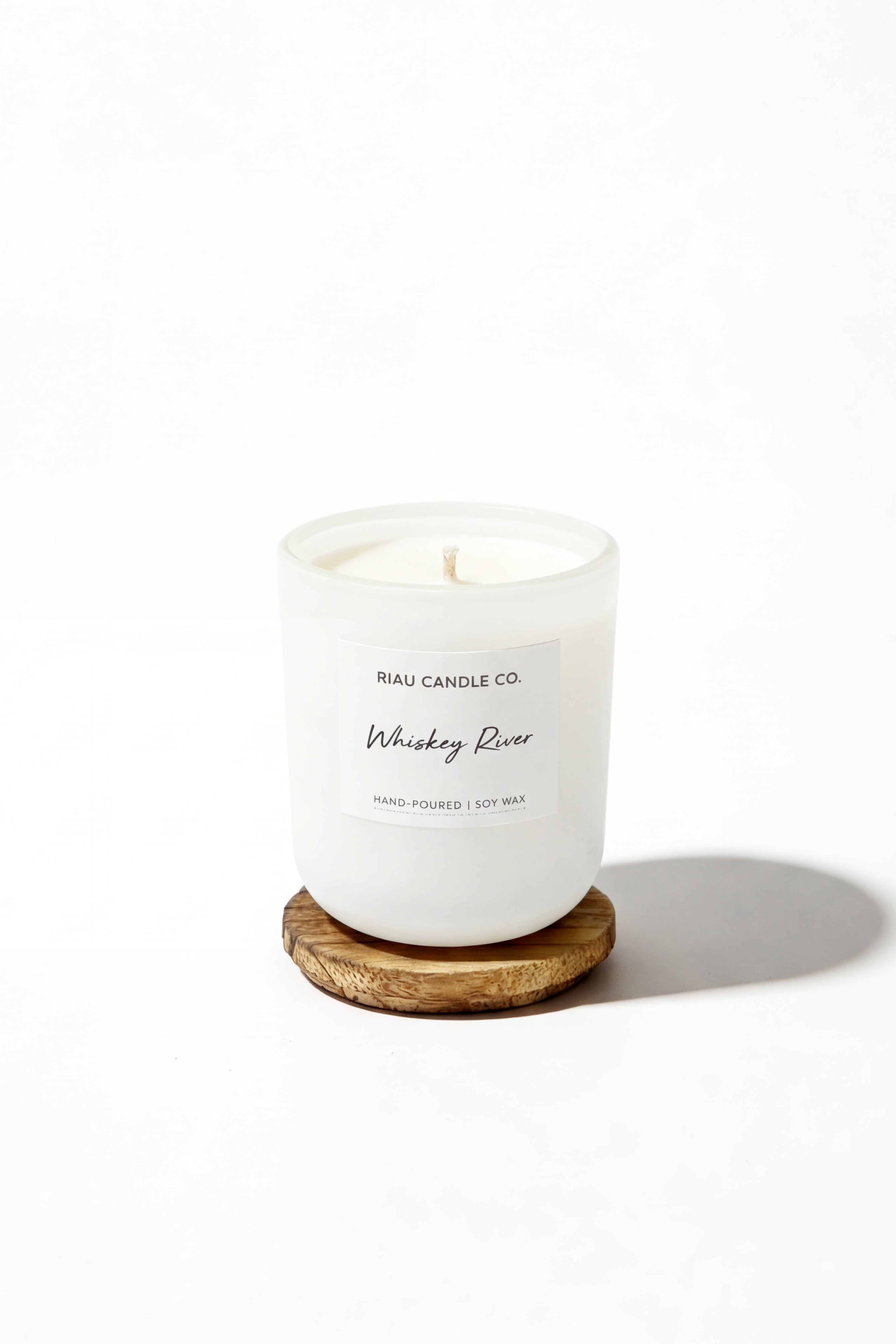 Riau Hand-Poured Soy Candle - Whisky River