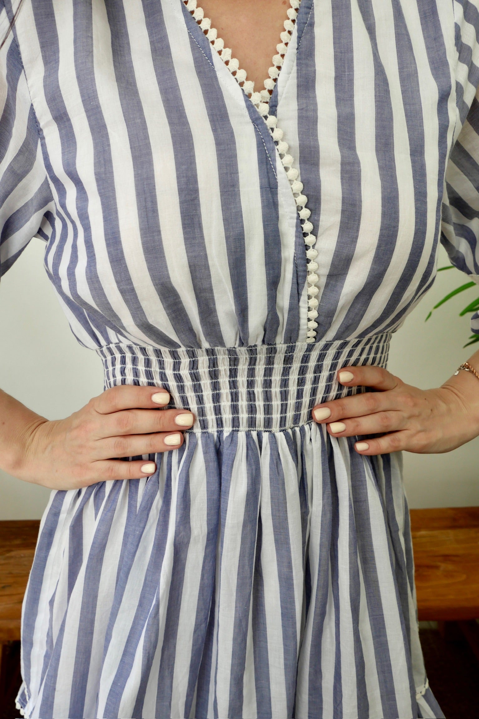 Apostrophe The Label St. Barth Smock Dress - Purple