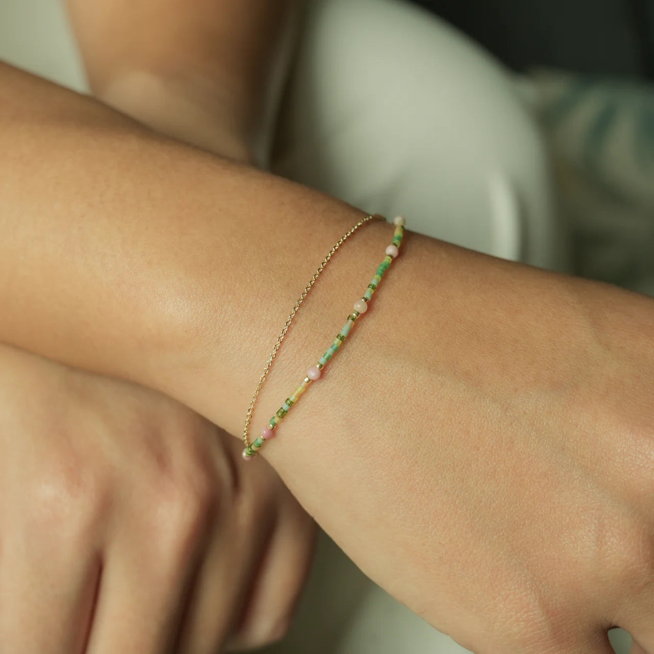 Envet Double Layered Bracelet - Licorice