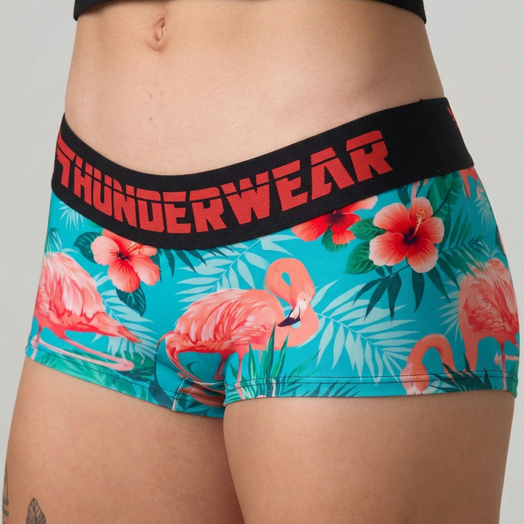 T.G.I.F. For Women - Peacocking Flamingo