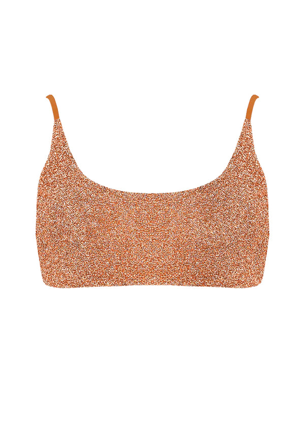 HÁI Classic Cami Bikini Top - Light Copper