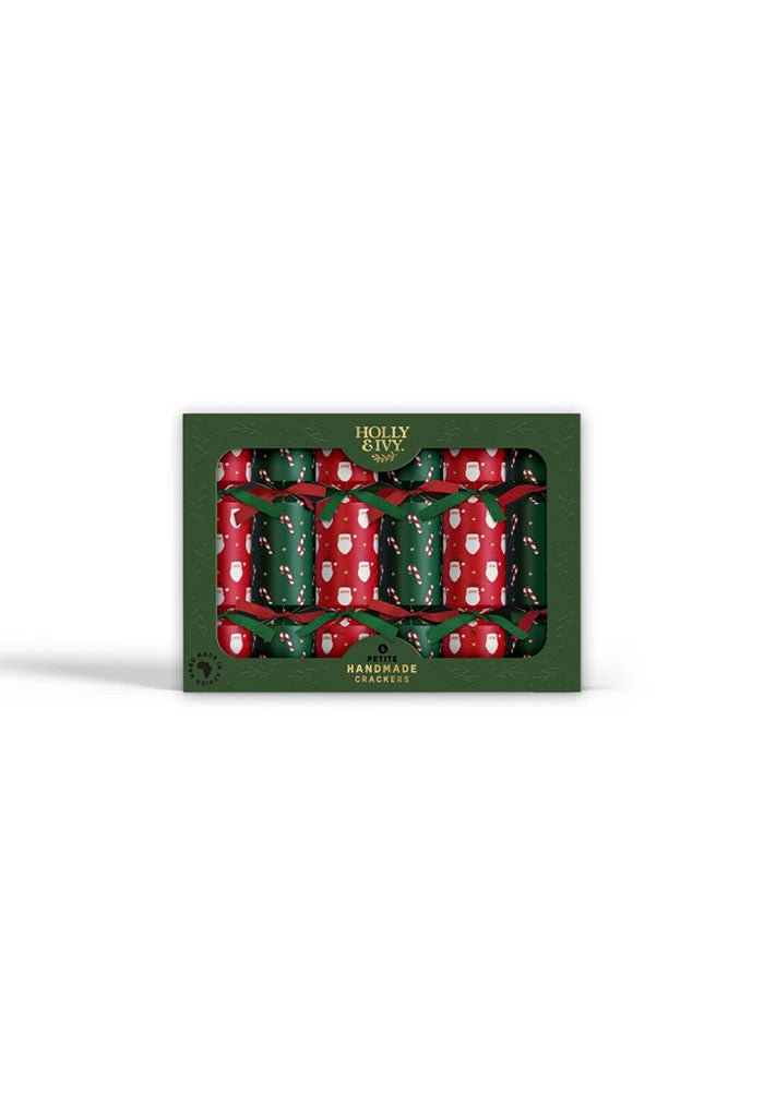 Holly & Ivy Handmade Christmas Crackers - Petite