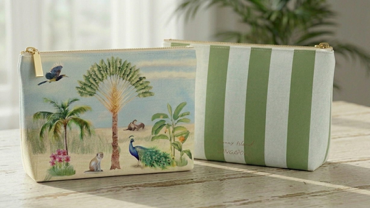 The Crimson Atelier Pouch - Island Life
